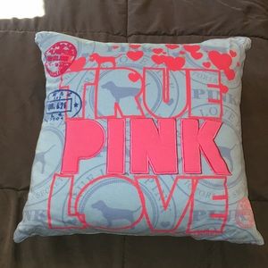 “True Pink Love” VS PINK pillow